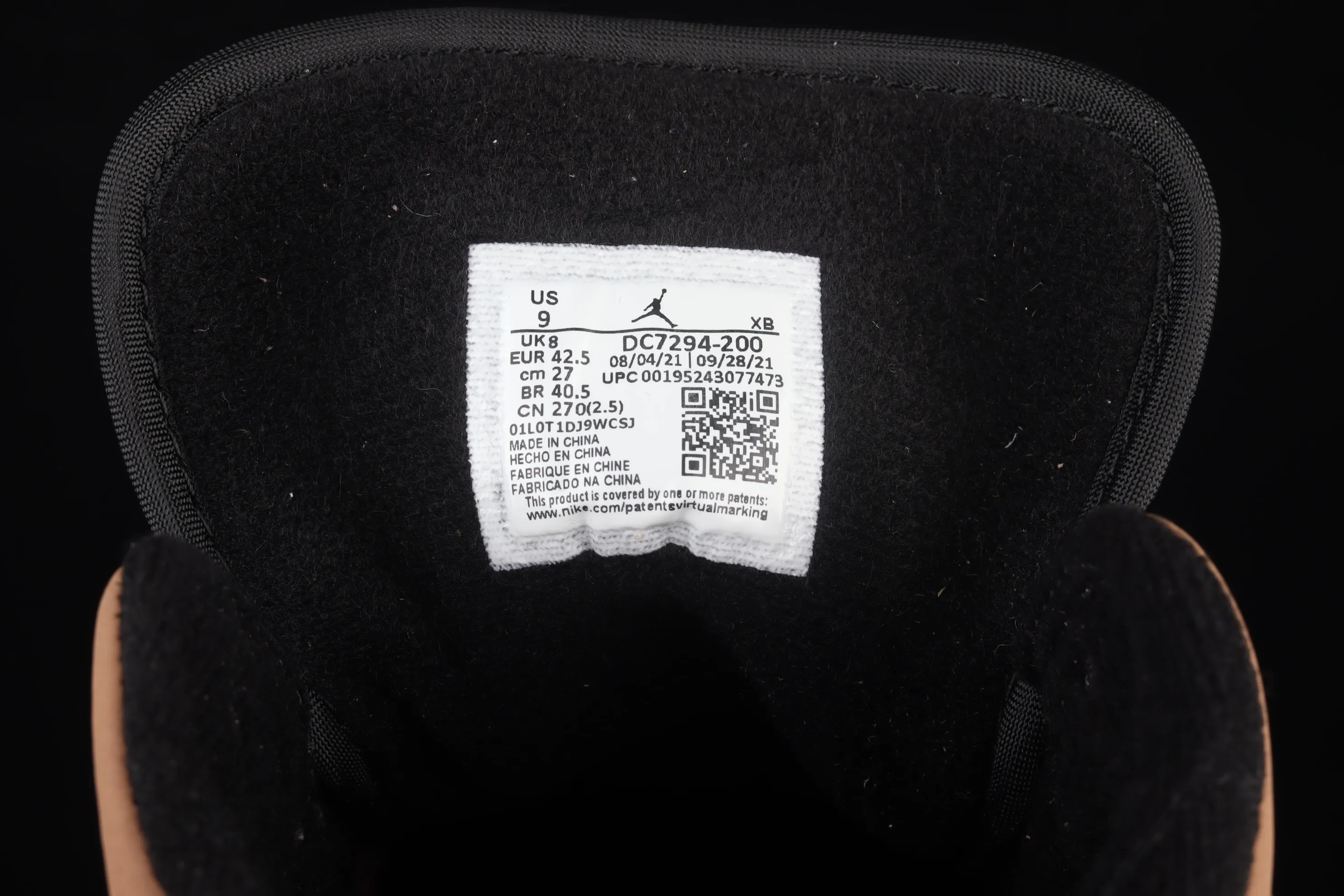 All categories Air Jordan Jordan series basketball shoes Air Jordan 1 Mid G version pure original Air Jordan 1 Mid AJ1 Joe 1 earth brown DC7294-200